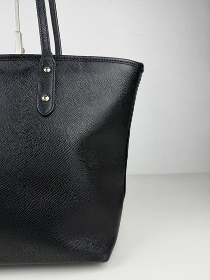Coach crossgrain leather city tote bag