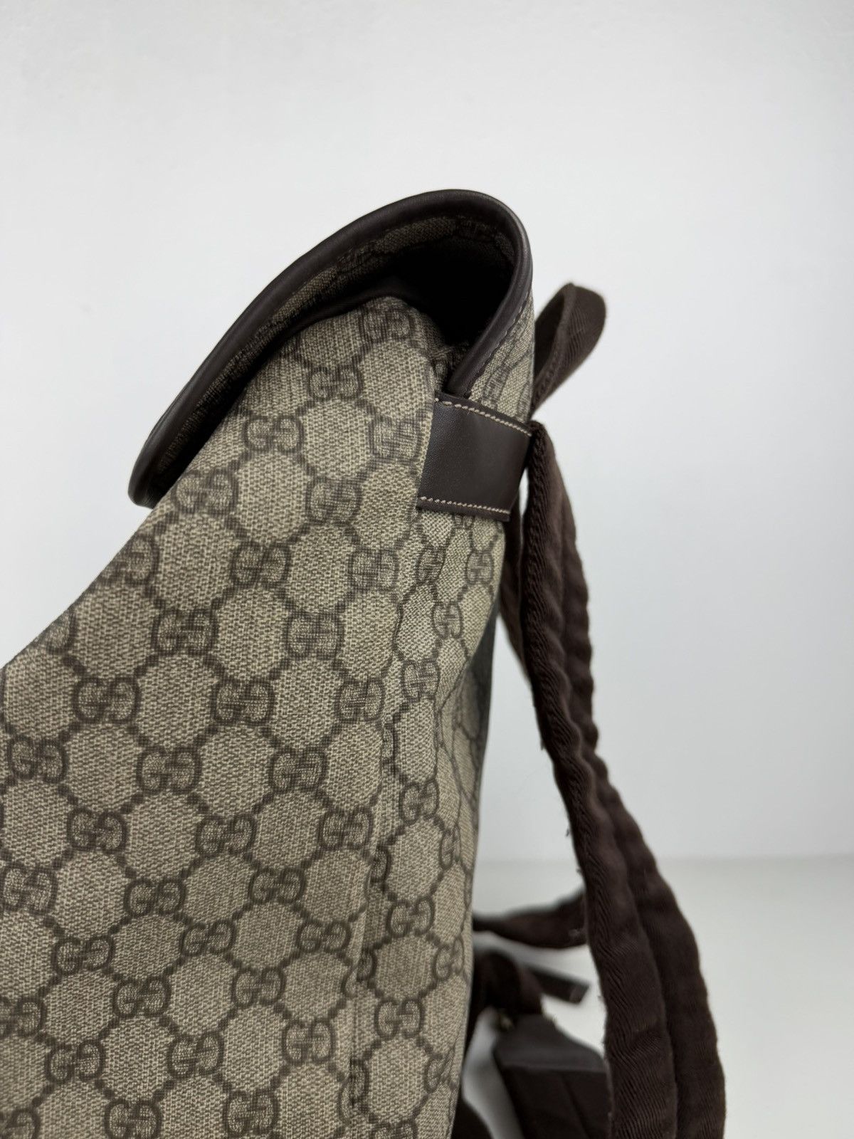 Gucci GG supreme canvas monogram backpack