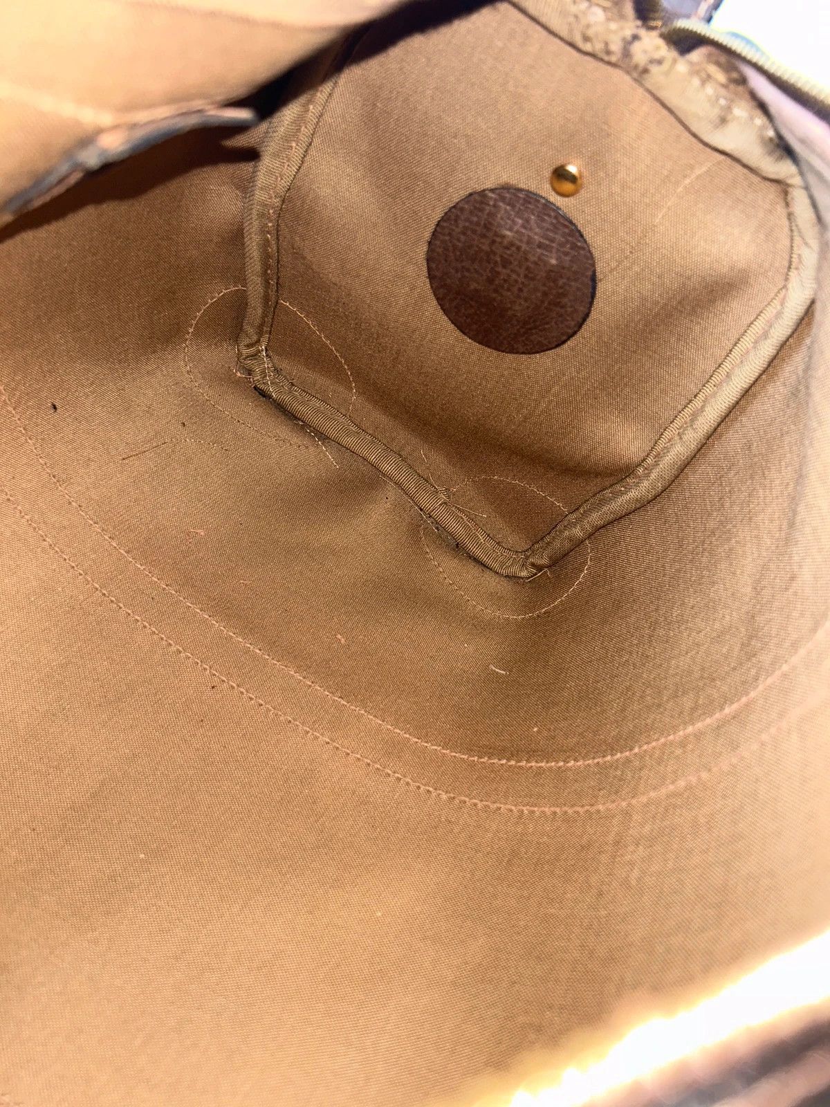 Vintage 70s-80s Gucci monogram Boston duffle bag