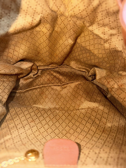 Vintage 80s Gucci bamboo cargo backpack