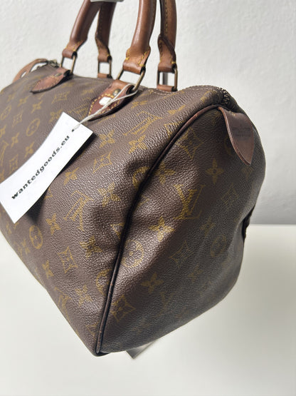 Vintage 70s Louis Vuitton monogram speedy 30 mini boston bag