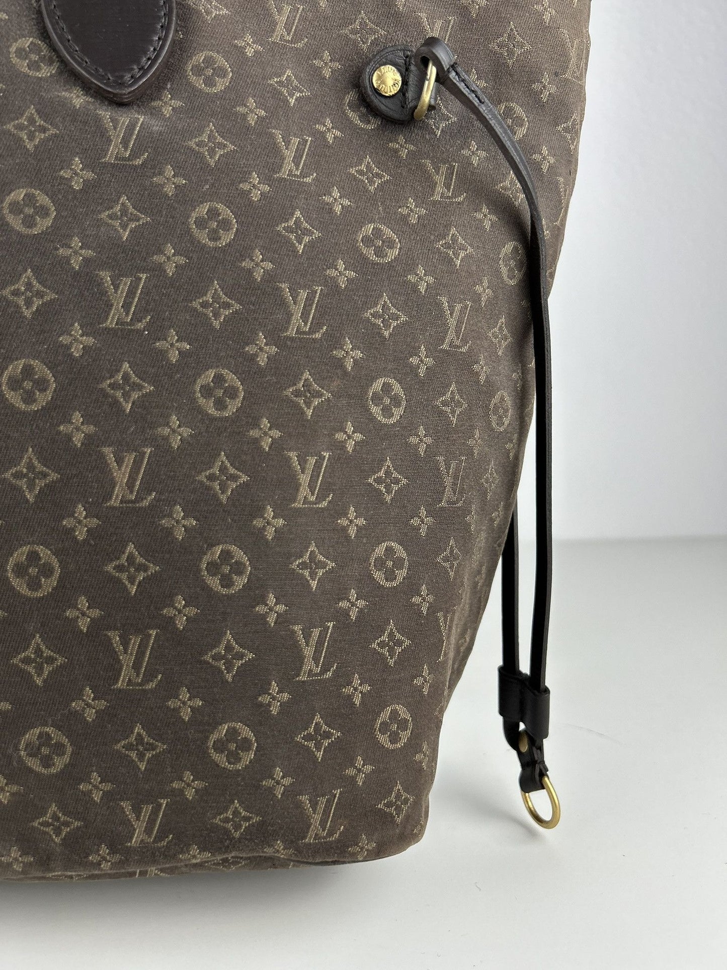 Louis Vuitton monogram idylle neverfull mm tote bag
