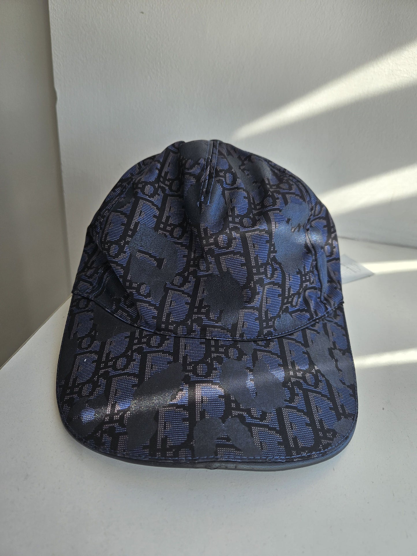 Dior trotter oblique monogram hat snapback