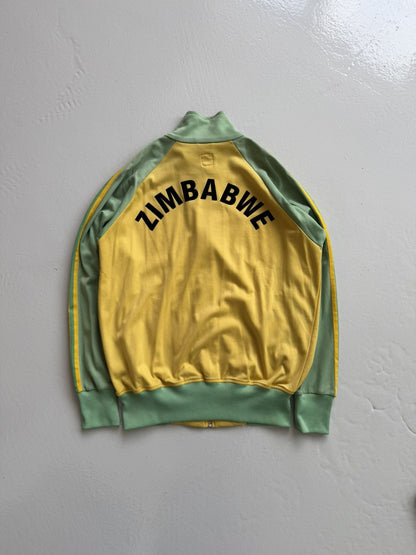 Vintage y2k Adidas Zimbabwe trefoil track jacket