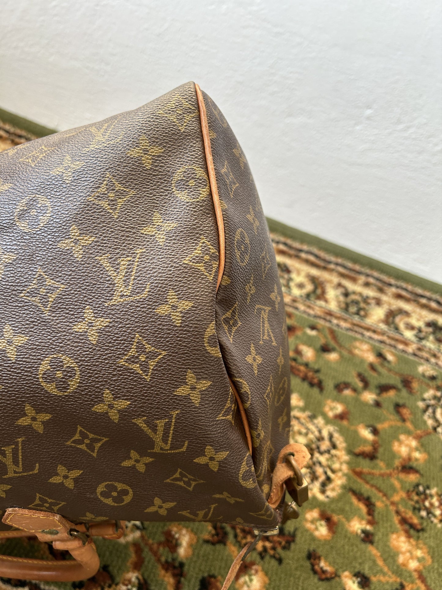 Vtg 80s Louis Vuitton monogram speedy 40 boston bag