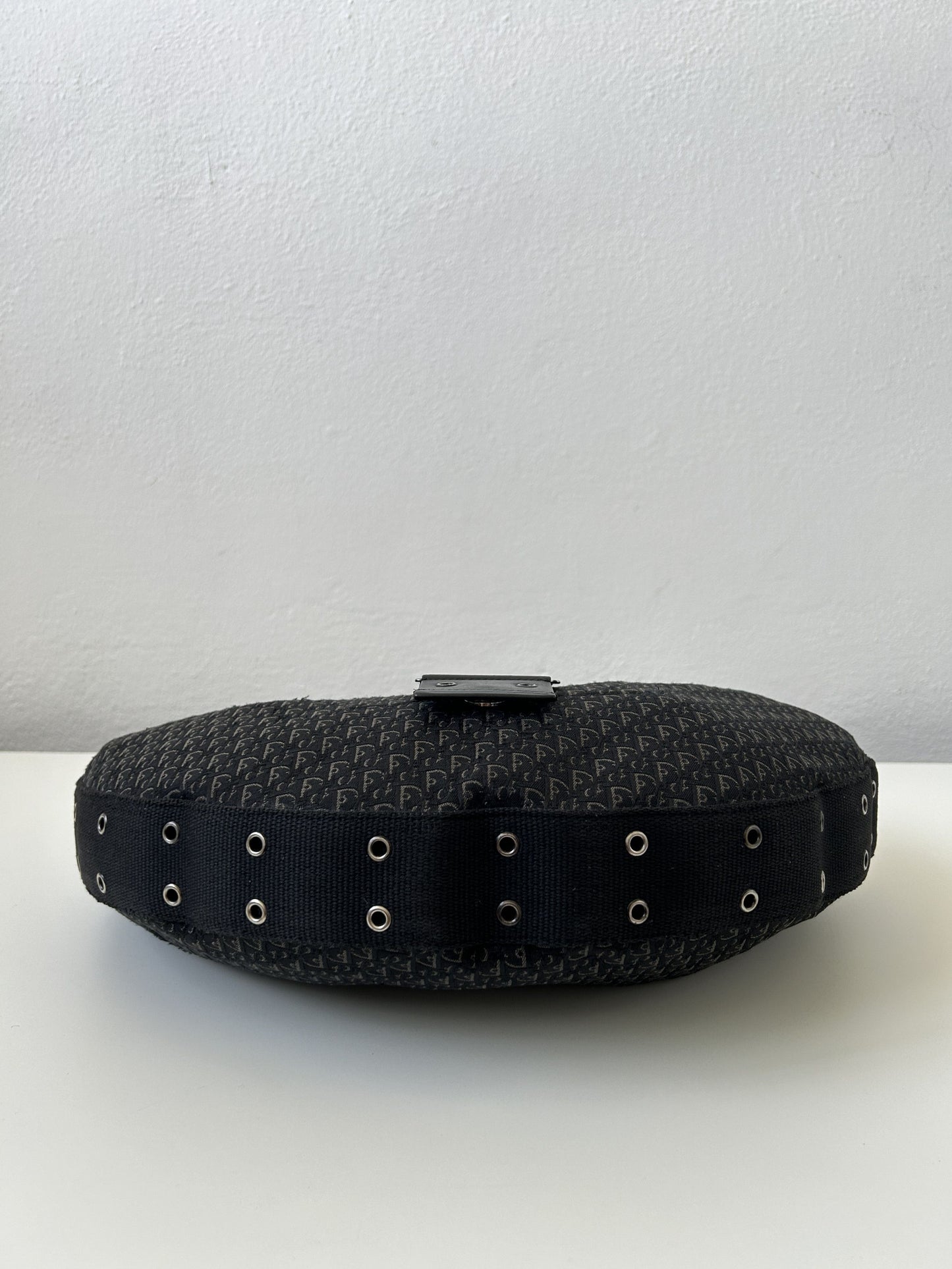 Y2k Dior street chic half moon hobo handbag