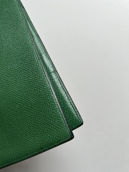 Vintage hermes osaka long bifold wallet