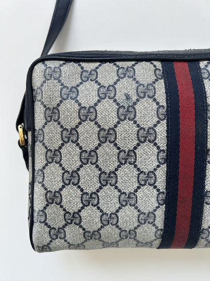 Vintage 80s gucci monogram messenger bag