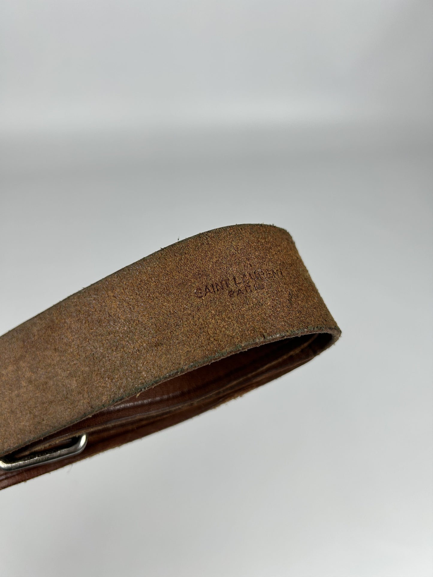 Saint Laurent leather belt