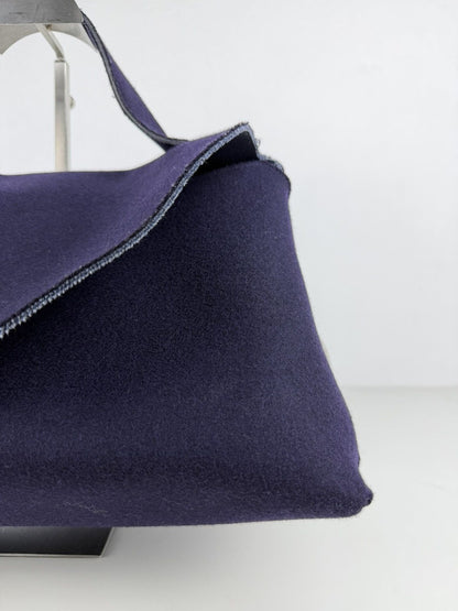 AW2014 Celine by Phoebe Philo wool felt orb bag