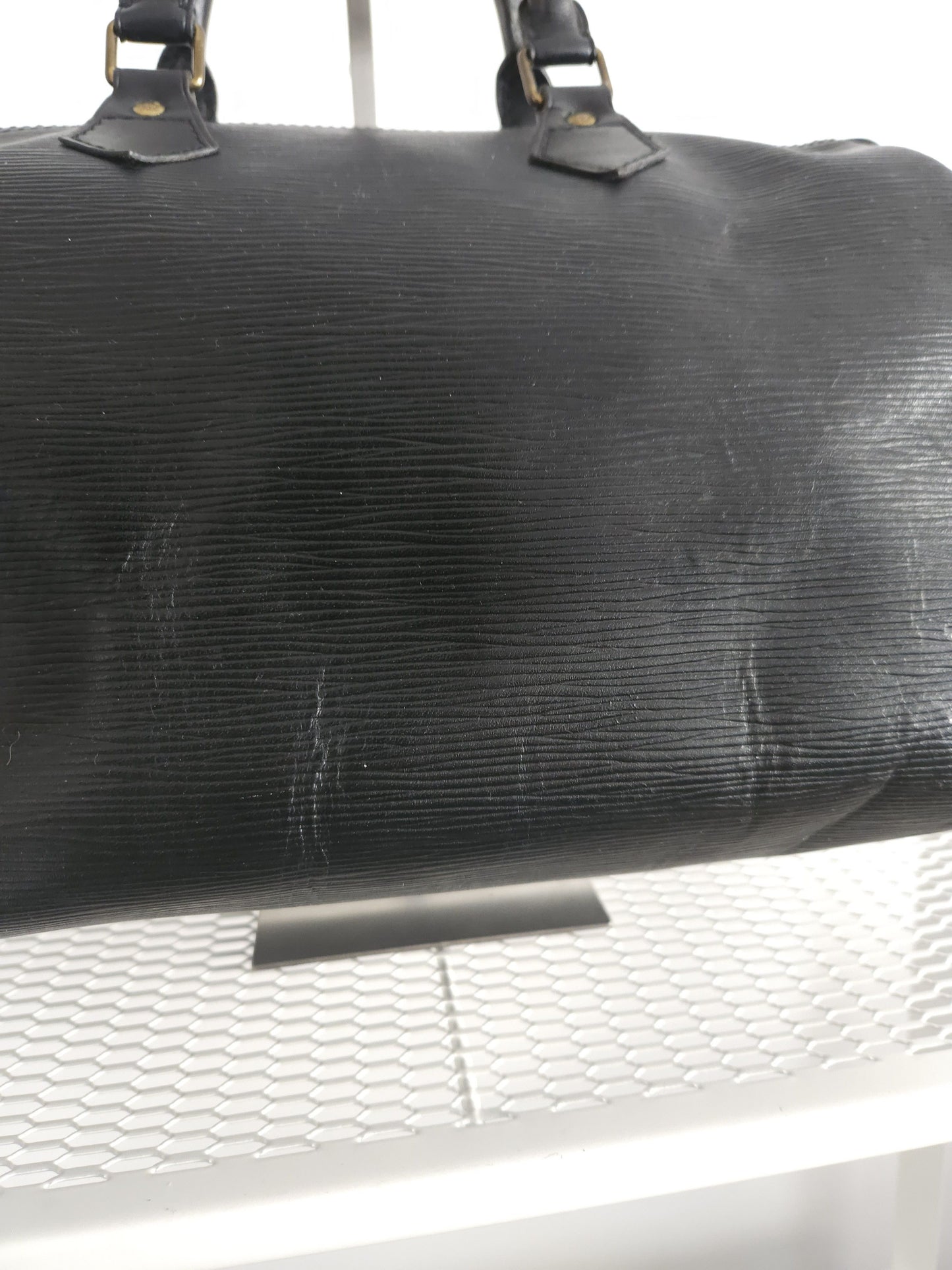 Vtg 80s Louis Vuitton epi leather speedy 30 mini boston bag
