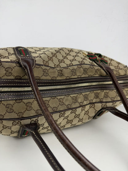 Gucci GG monogram princy bowling bag large size
