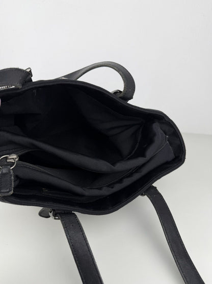 Coach neoprene and leather tote
