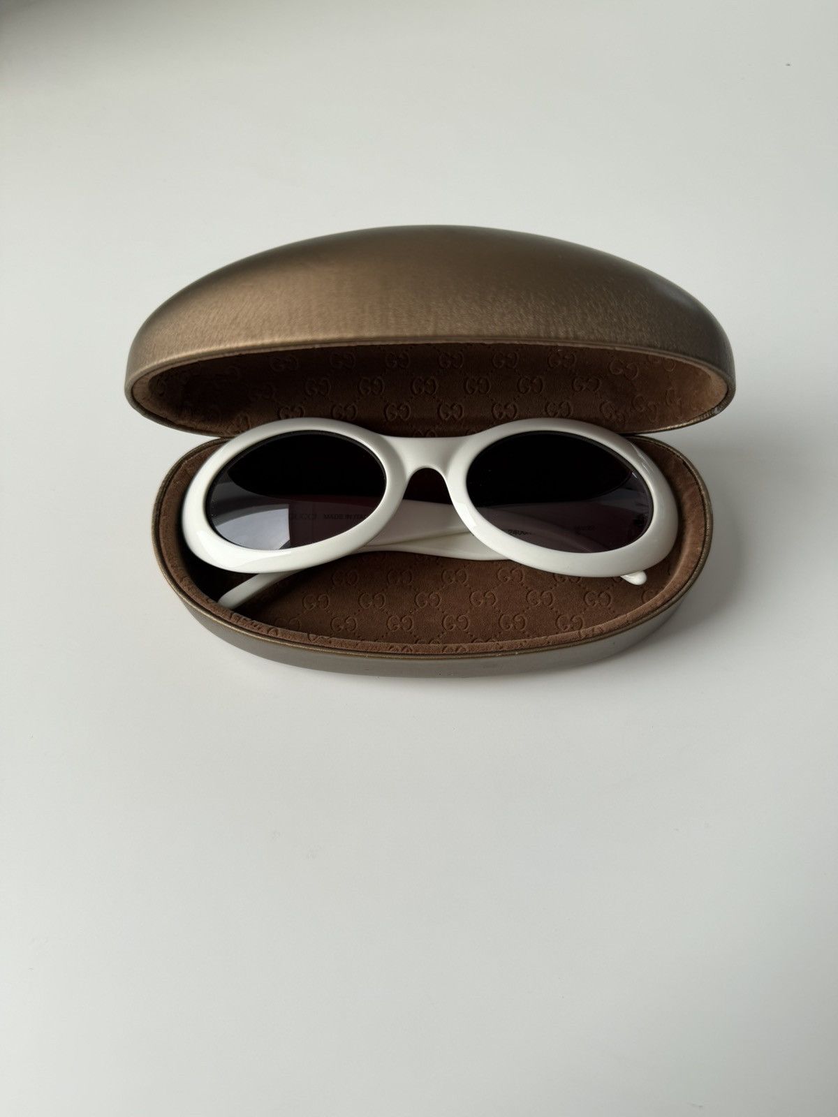 Vintage Gucci GG 2400/N/S oval sunglasses