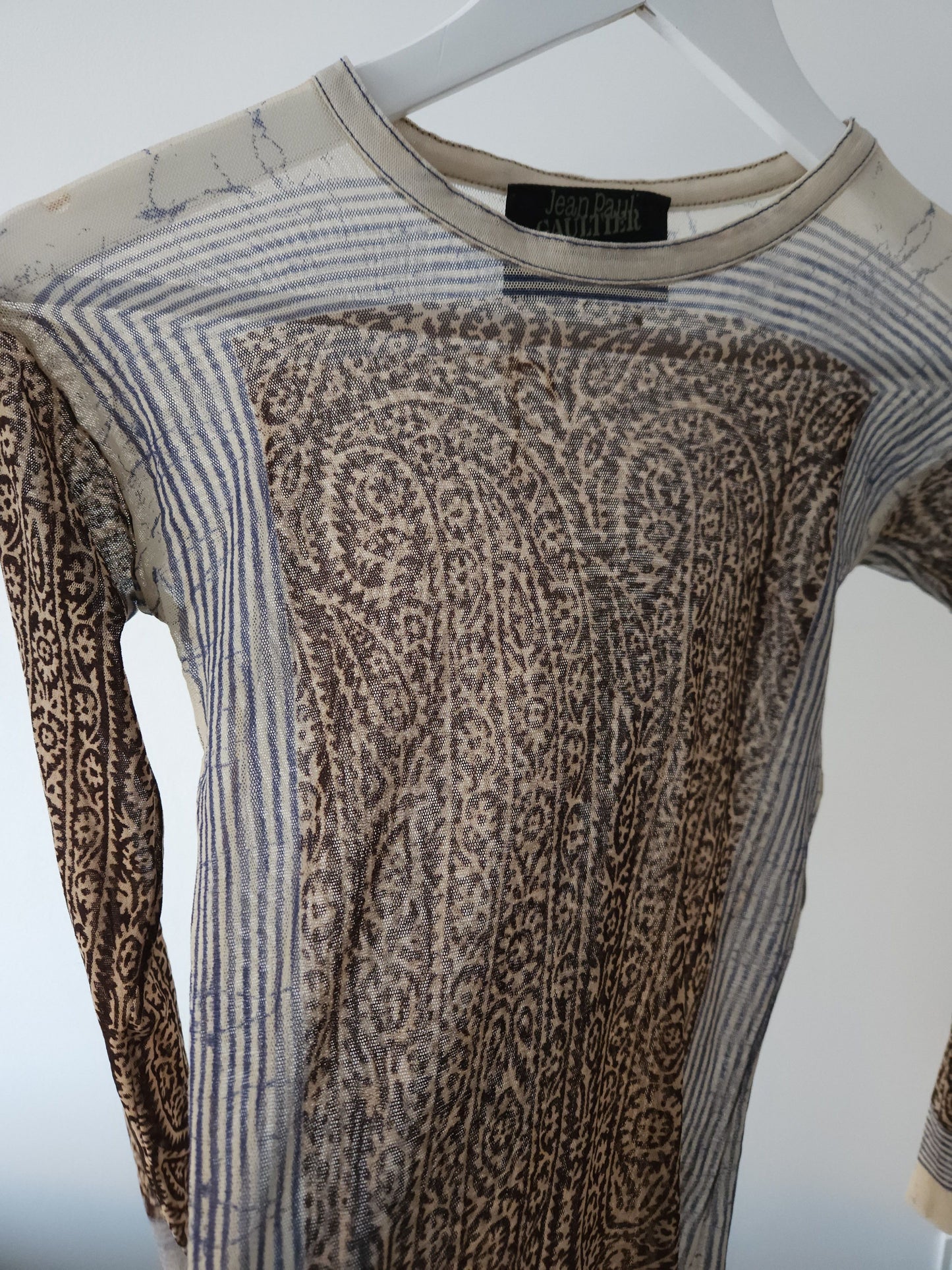 RARE archive Jean Paul Gaultier mesh top