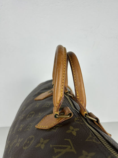 Vintage 80s Louis Vuitton monogram speedy 35 boston bag