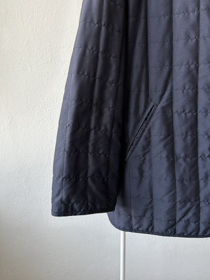 Vintage burberry nova check lined quilted light jacket