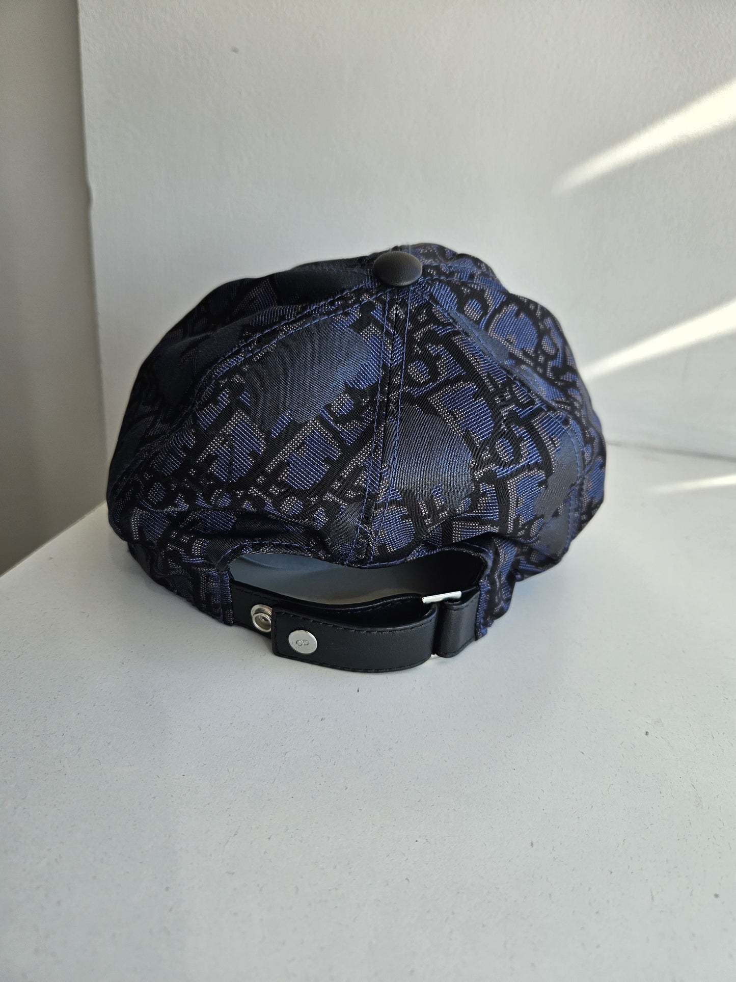 Dior trotter oblique monogram hat snapback