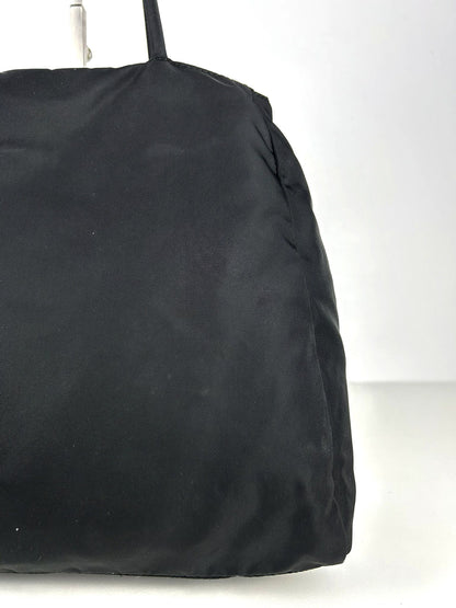 Vintage y2k prada tessuto city nylon triangle logo handbag