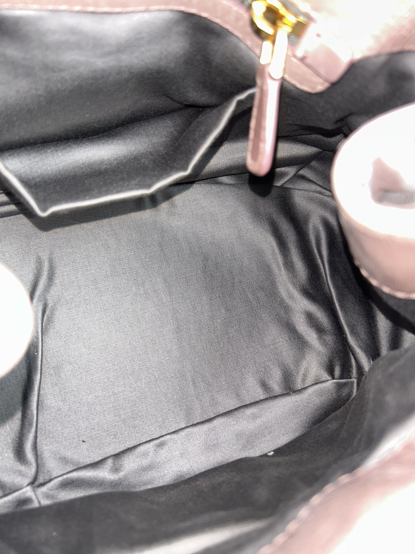 Miu miu mini bow bag in dusty pink