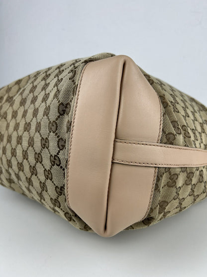 Gucci GG monogram canvas tote bag with pouch
