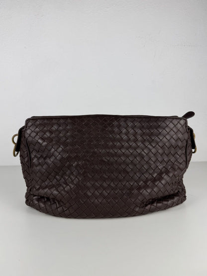Bottega Veneta intrecciato leather shoulder/ crossbody bag