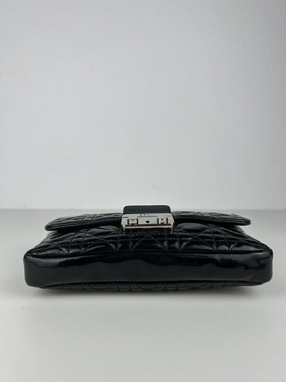 Miss Dior Promenade cannage patent leather handbag woc