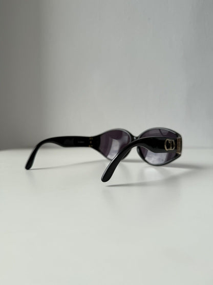 Vintage 80s Christian Dior 2021A big logo sunglasses