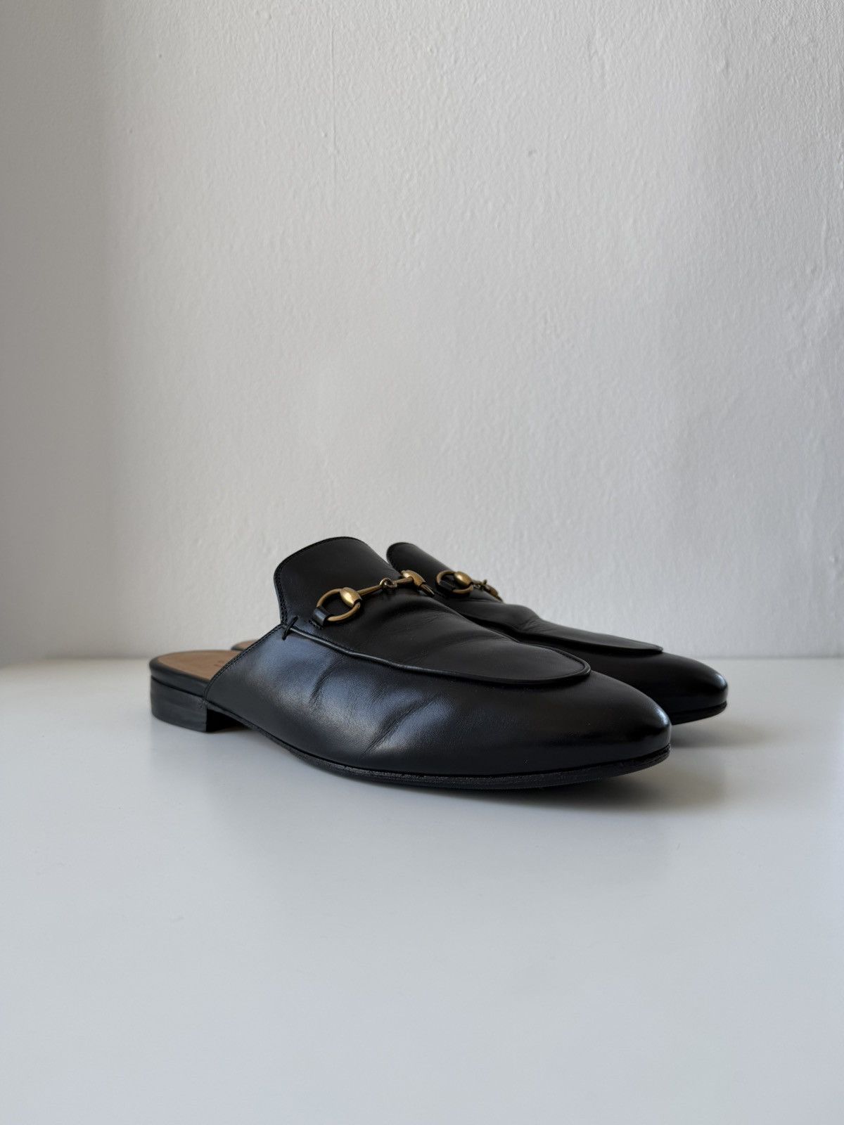 Gucci princetown horsebit slip on loafers