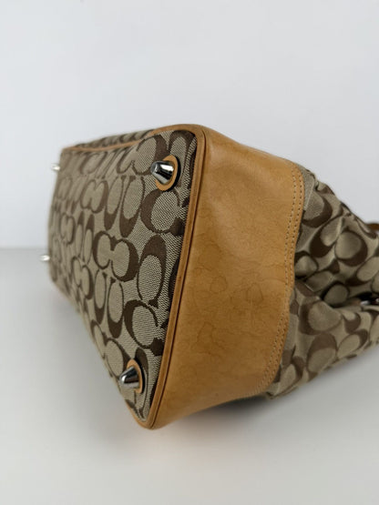 Coach signature tote