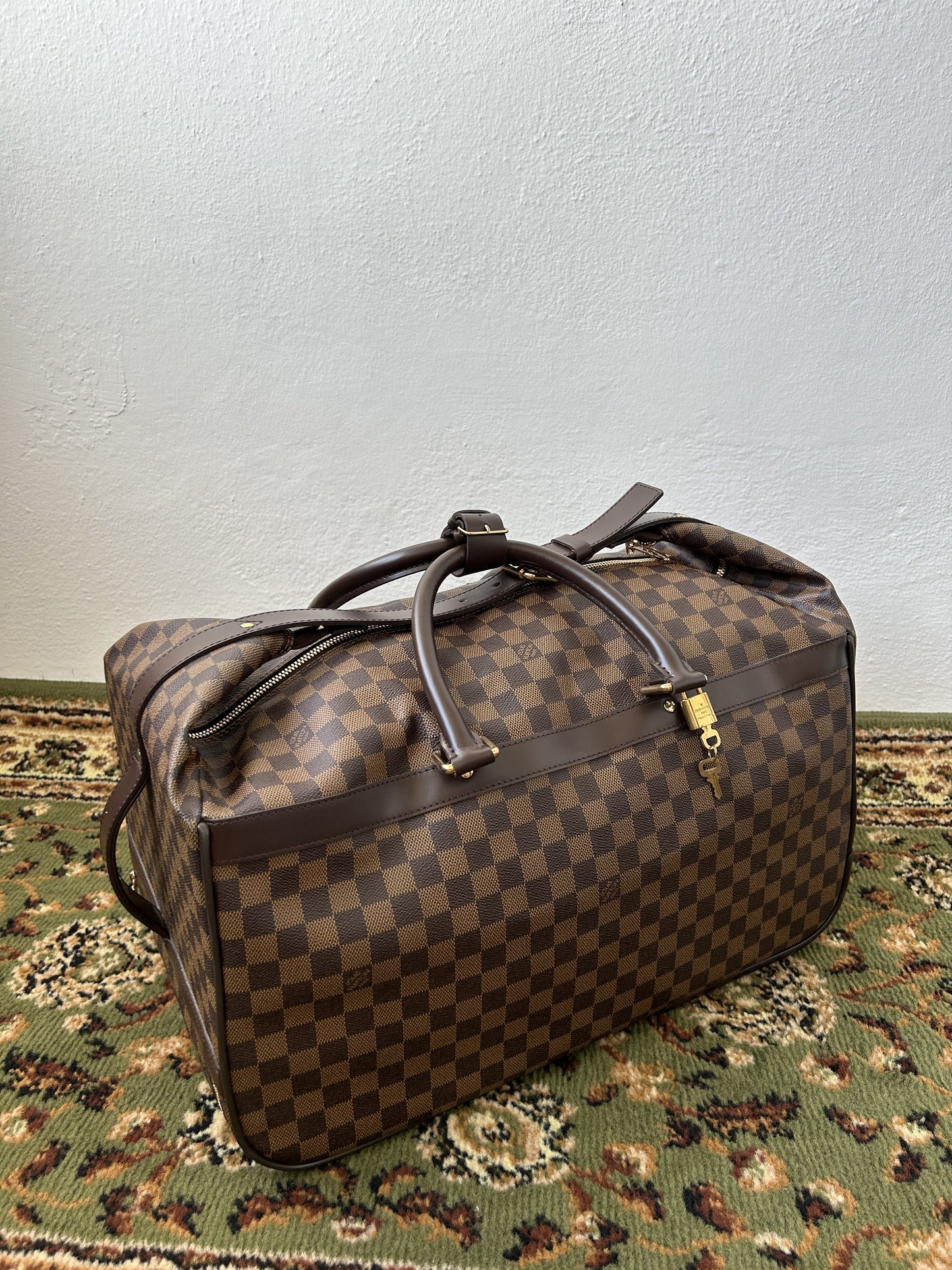 Louis Vuitton damier ebene eole 50 travel bag