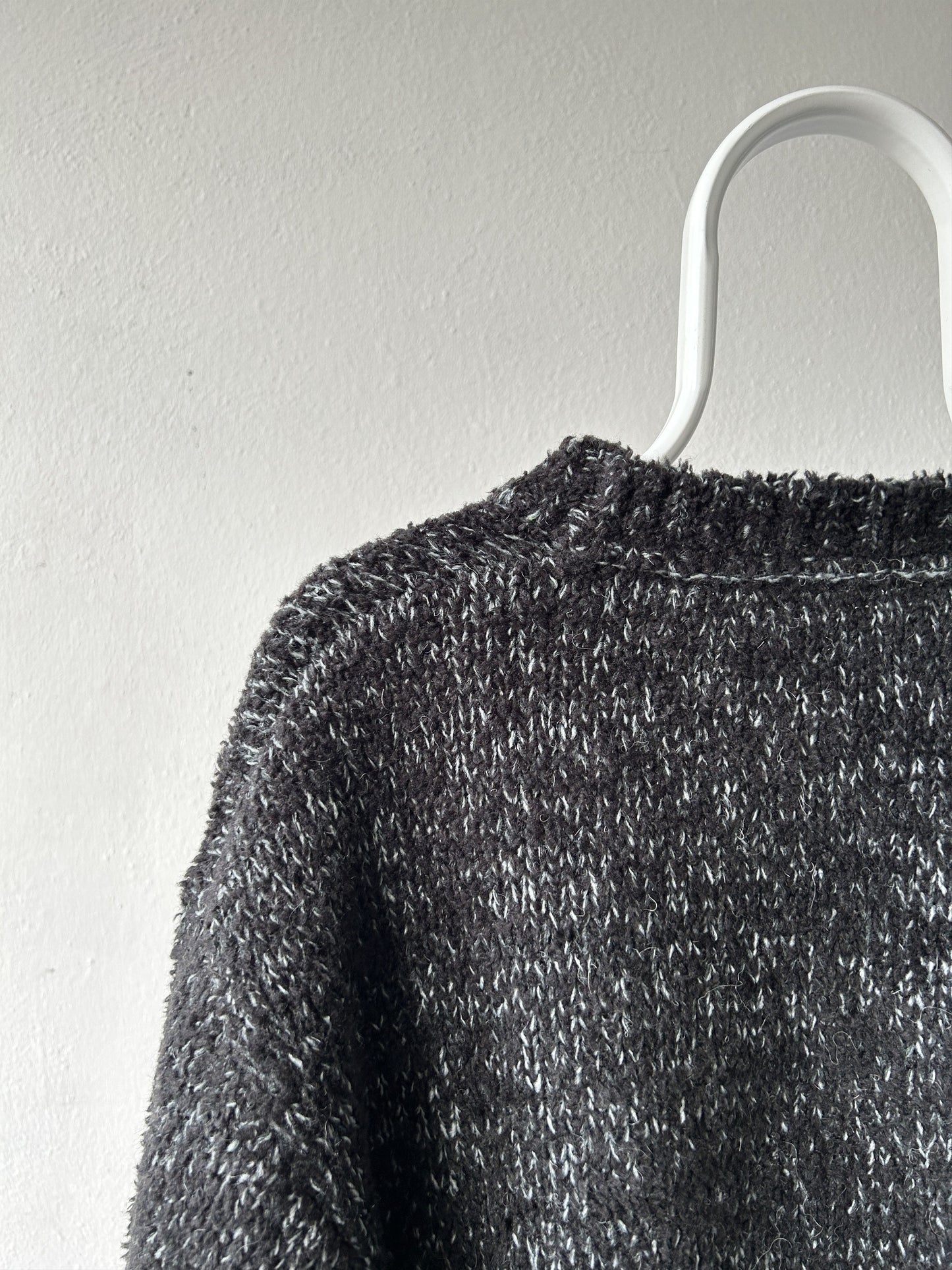 Number Nine oversized melange knit