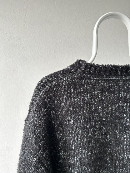 Number Nine oversized melange knit