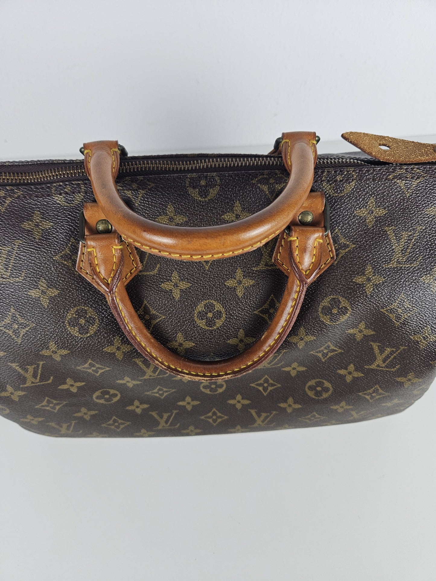 Vintage 80s Louis Vuitton monogram speedy 35 boston bag