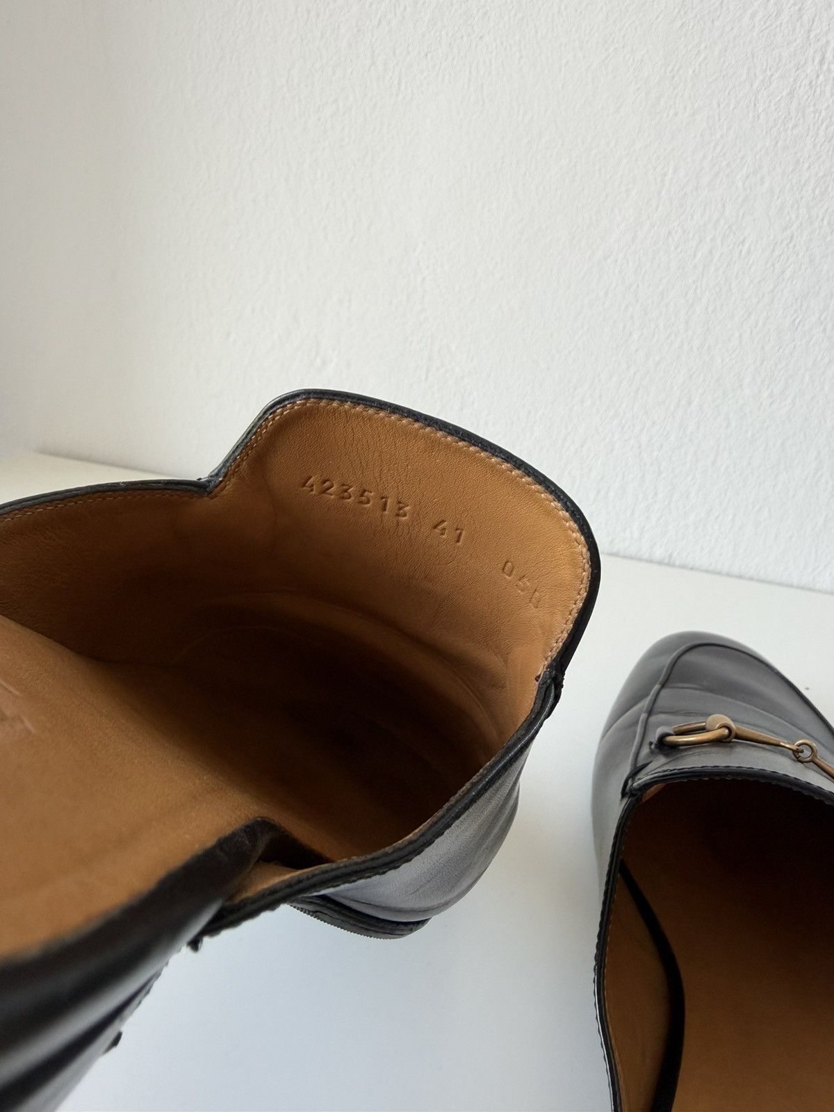 Gucci princetown horsebit slip on loafers
