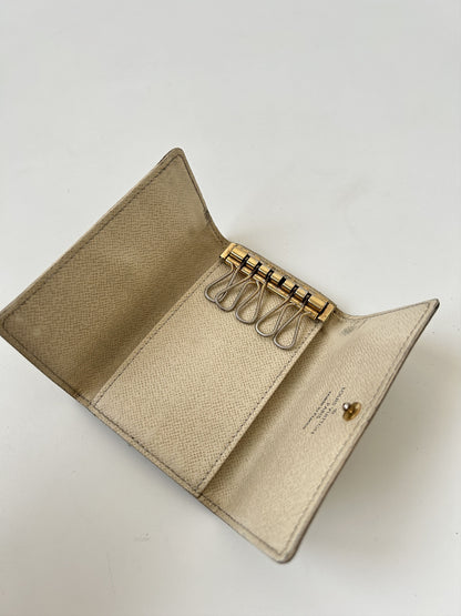 Louis Vuitton damier azur key holder