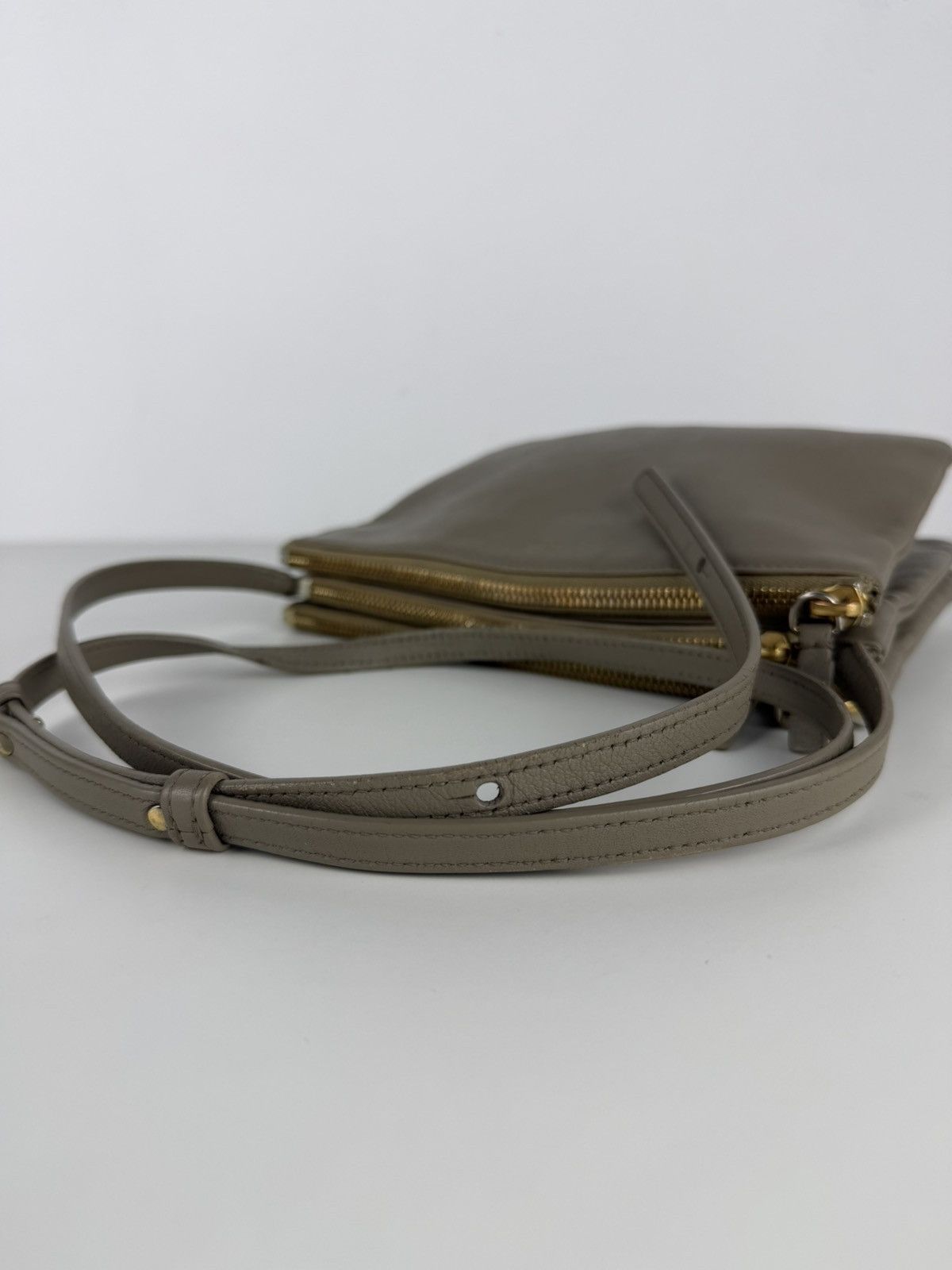 Celine trio leather shoulder/ crossbody bag