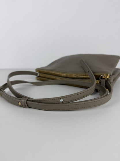 Celine trio leather shoulder/ crossbody bag