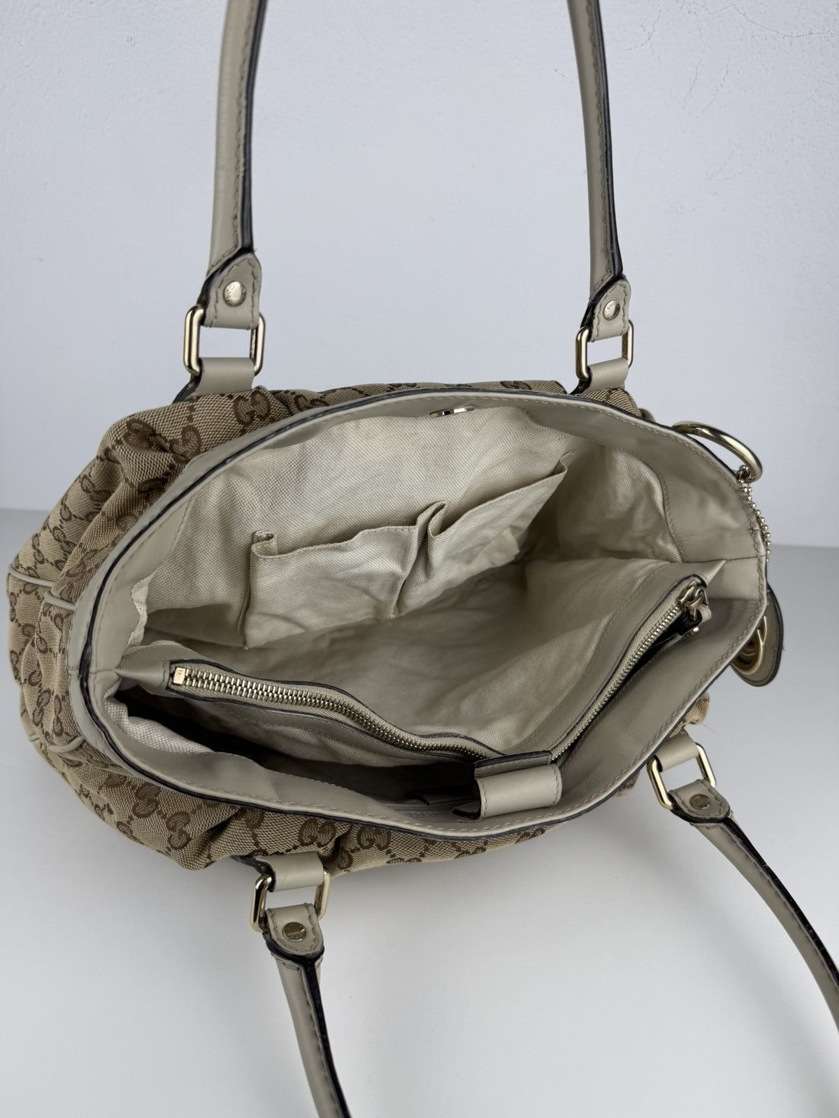 Gucci GG monogram canvas tote bag