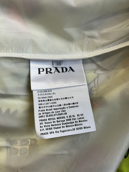 SS2017 runway prada taffeta print silk jacket