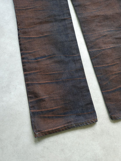Archive y2k just cavalli overdyed slim denim