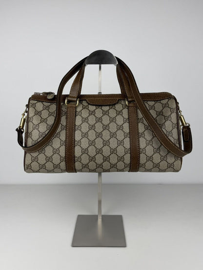 Vintage 70s Gucci monogram mini boston bag