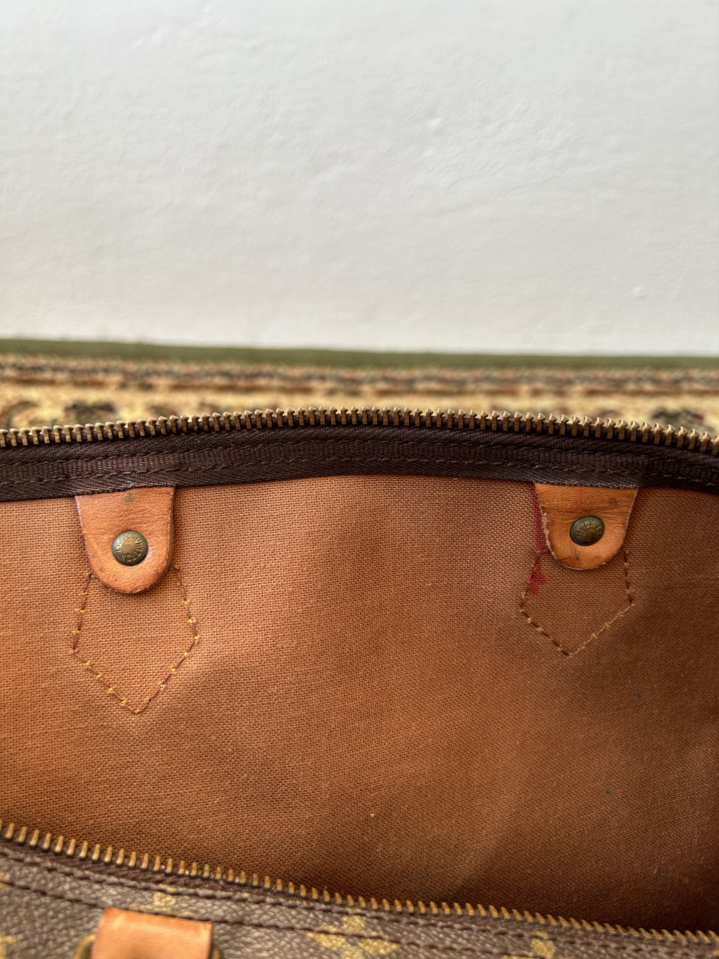 Vtg 80s Louis Vuitton monogram speedy 40 boston bag