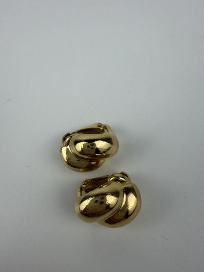 Vintage 80s Christian Dior clip on earrings