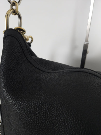 Gucci bamboo top handle hobo handbag with shoulder strap