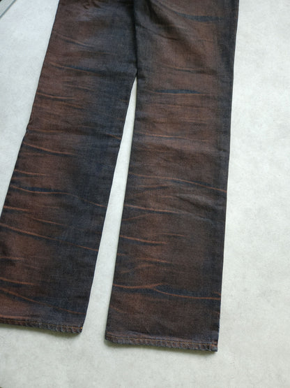 Archive y2k just cavalli overdyed slim denim
