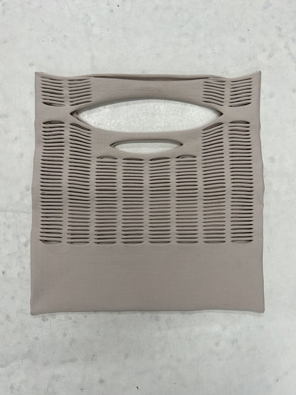 Good Goods issey miyake mokko poly square cutout tote bag