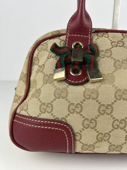 Gucci GG monogram princy mini bowling bag