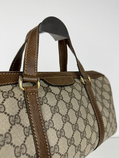 Vintage 70s Gucci monogram mini boston bag