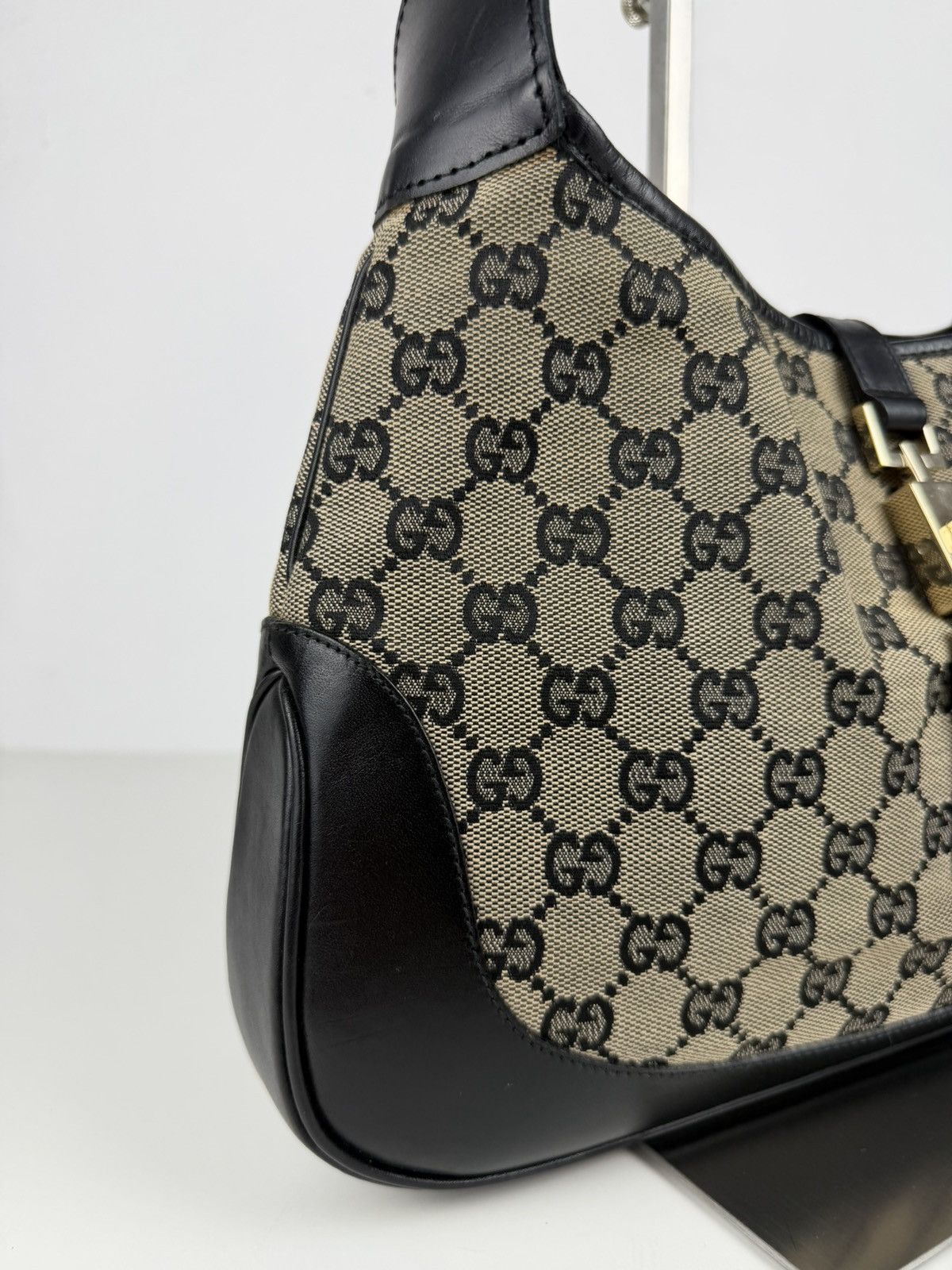 Gucci Tom Ford era gg monogram canvas jackie handbag